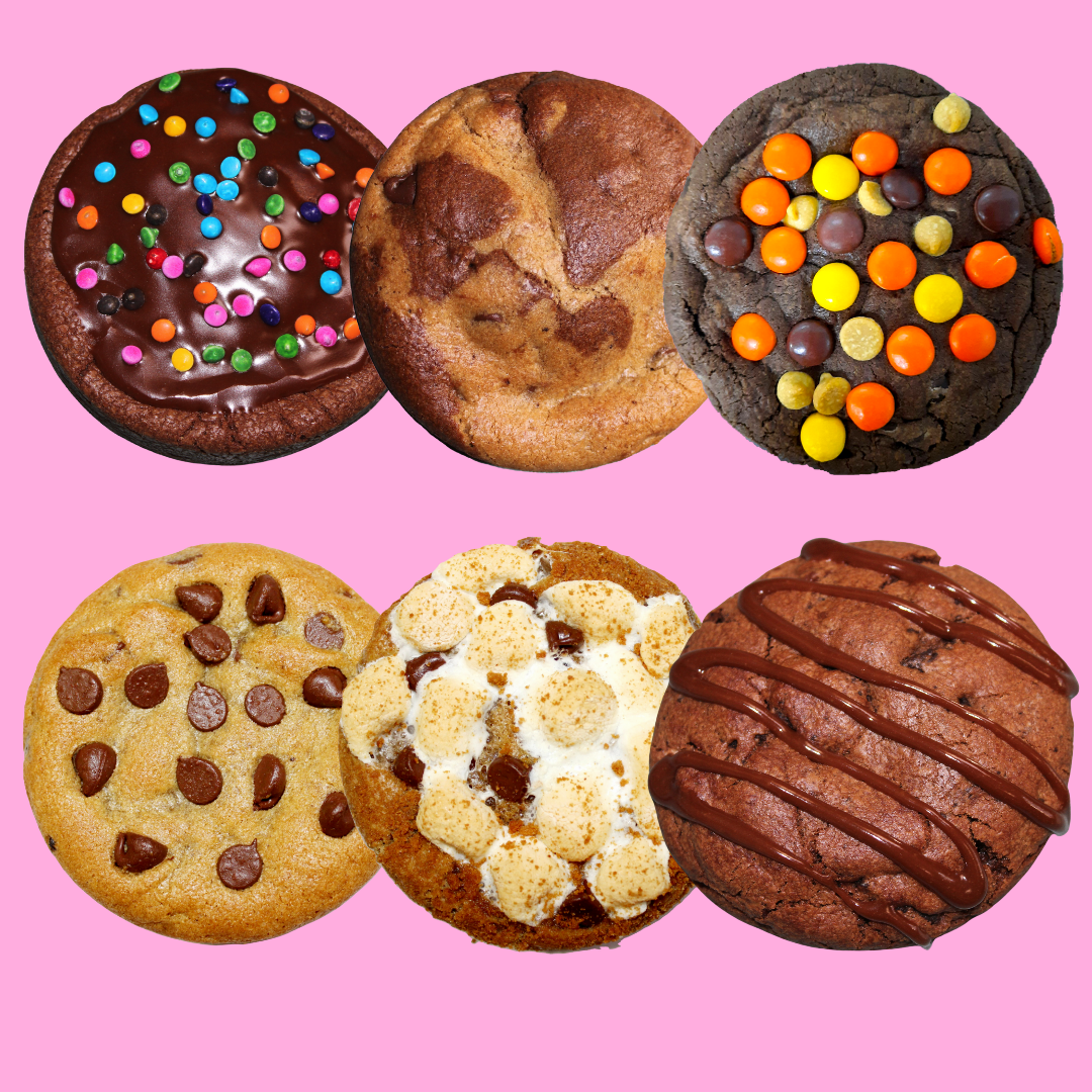 Chocolate Lovers (6 cookies)